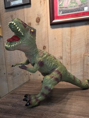Hear Me Roar T-Rex Dinosaur Large Soft Rubber with Roaring Sound Large Toy  29"